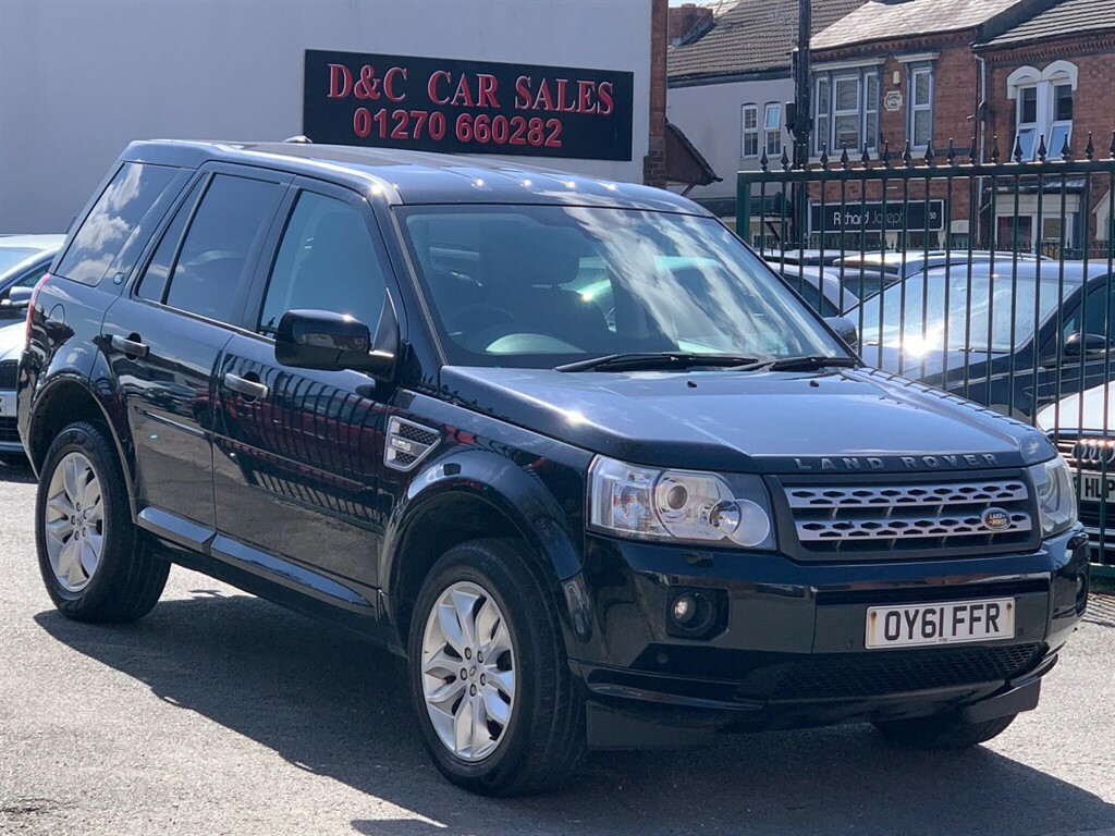 Land Rover Freelander 2 2.2 Sd4 Xs Commandshift 4Wd Euro 5 OY61FFR Black #2