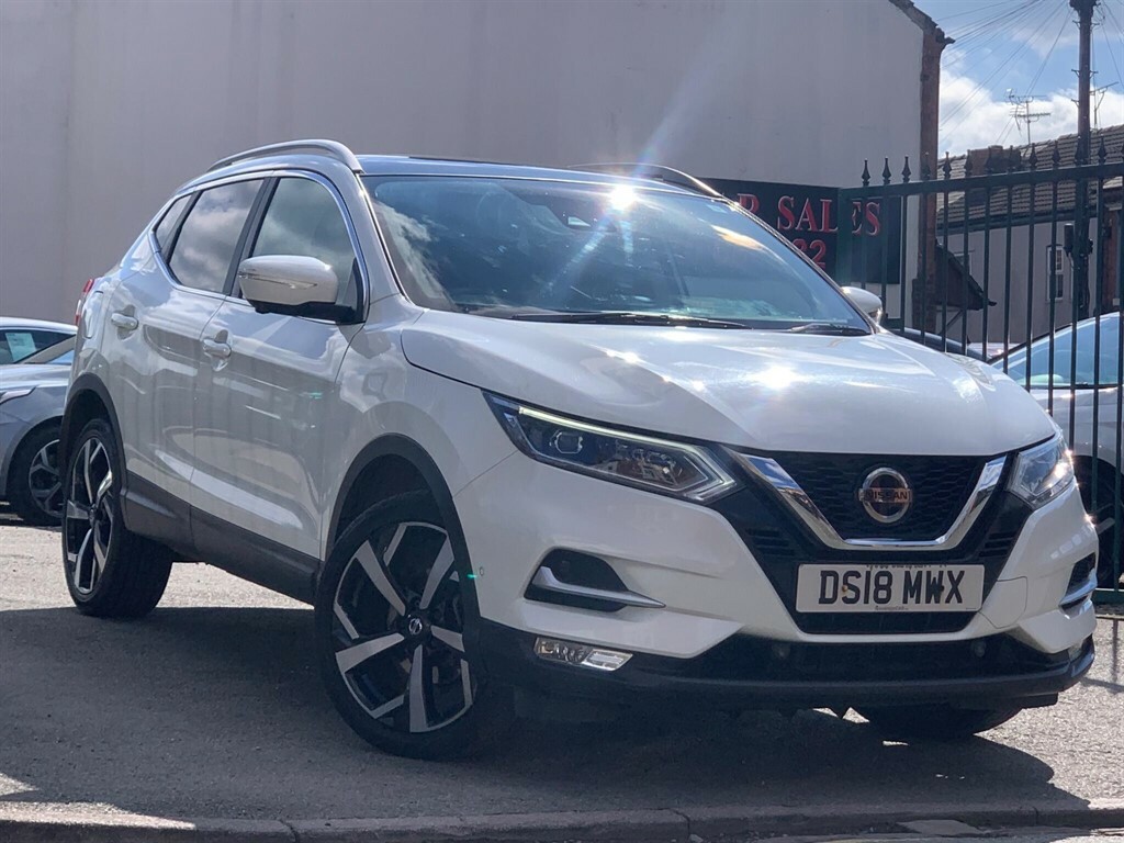 Nissan Qashqai 1.5 Dci Tekna Euro 6 Ss DS18MWX White