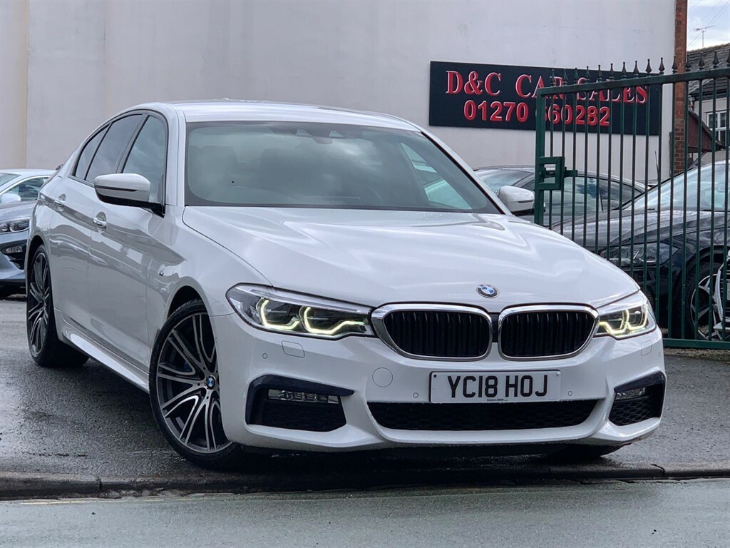 BMW 5 Series 3.0 530D M Sport Euro 6 Ss White