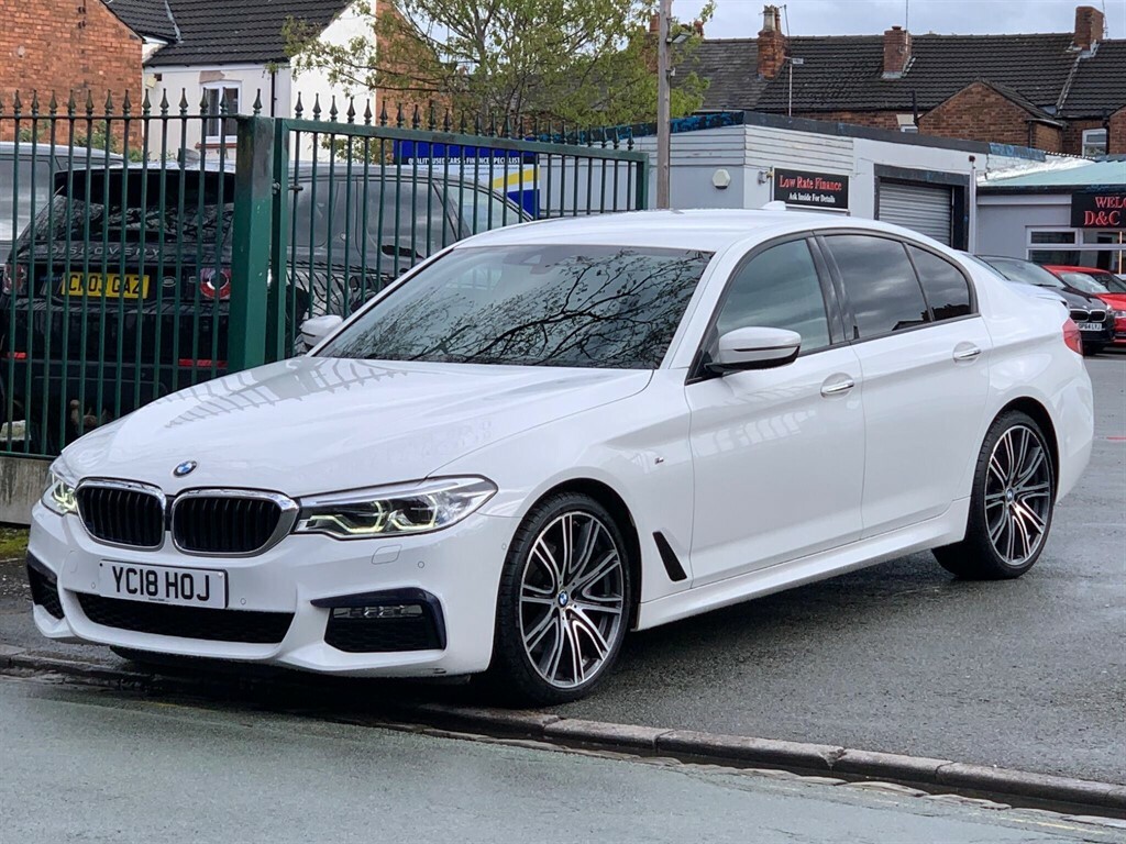 BMW 5 Series 3.0 530D M Sport Euro 6 Ss YC18HOJ White #3