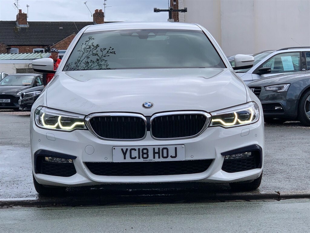 BMW 5 Series 3.0 530D M Sport Euro 6 Ss YC18HOJ White #2