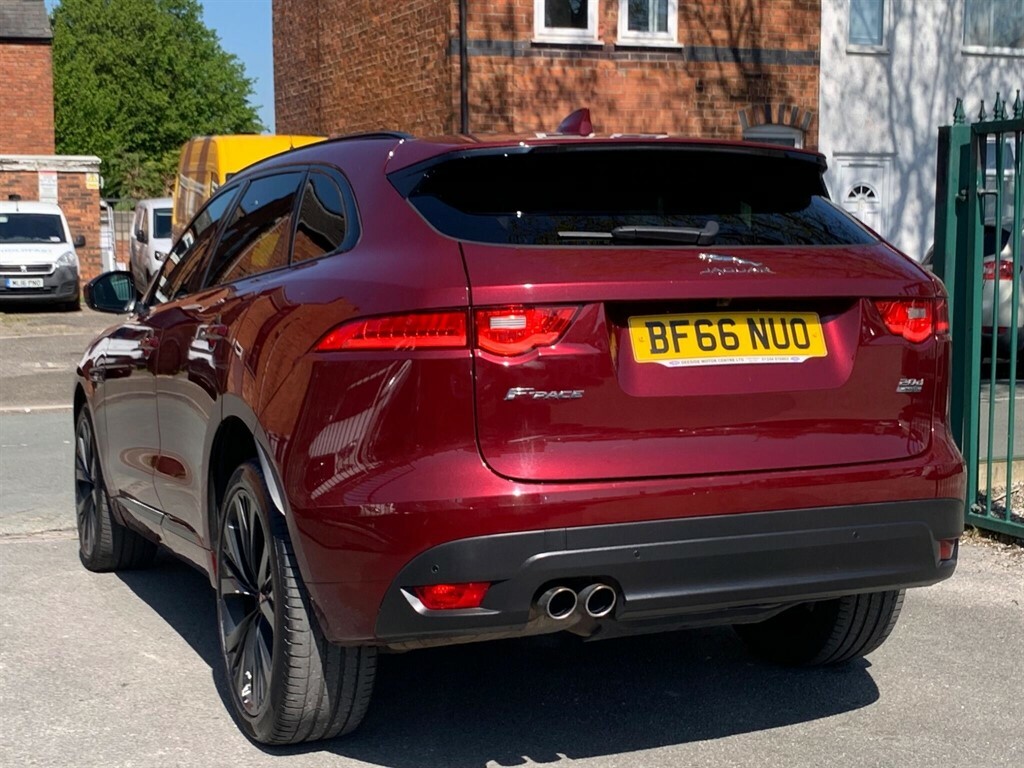 Jaguar F-Pace 2.0 D180 R-sport Awd Euro 6 Ss BF66NUO Red #6