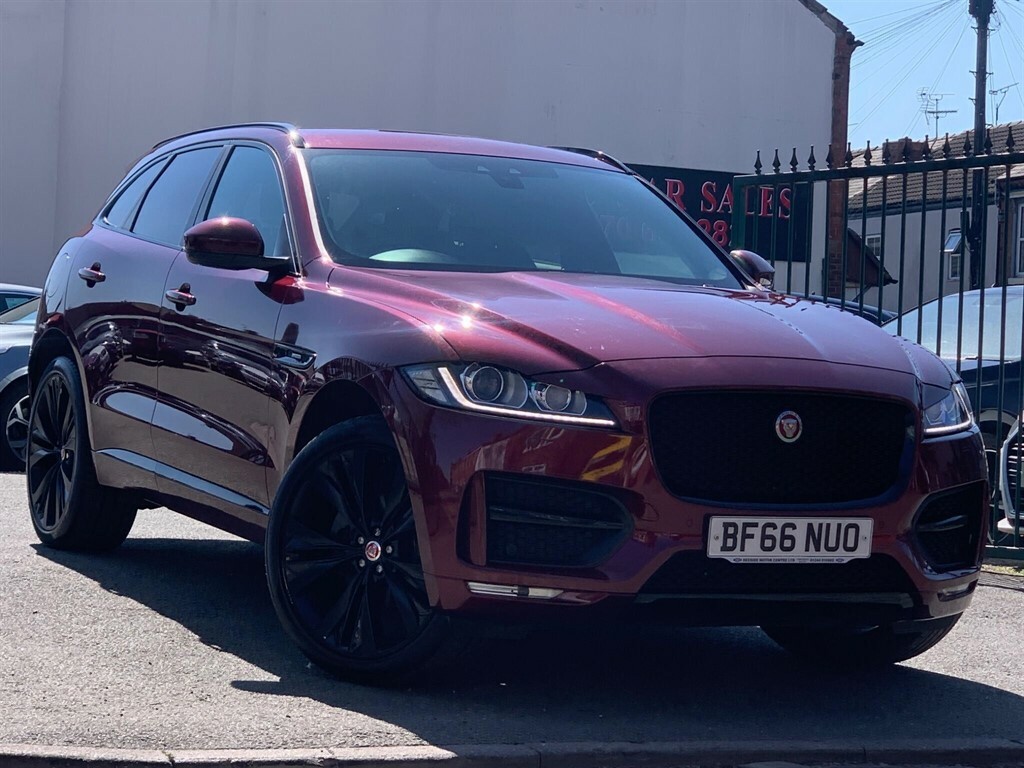 Jaguar F-Pace 2.0 D180 R-sport Awd Euro 6 Ss Red