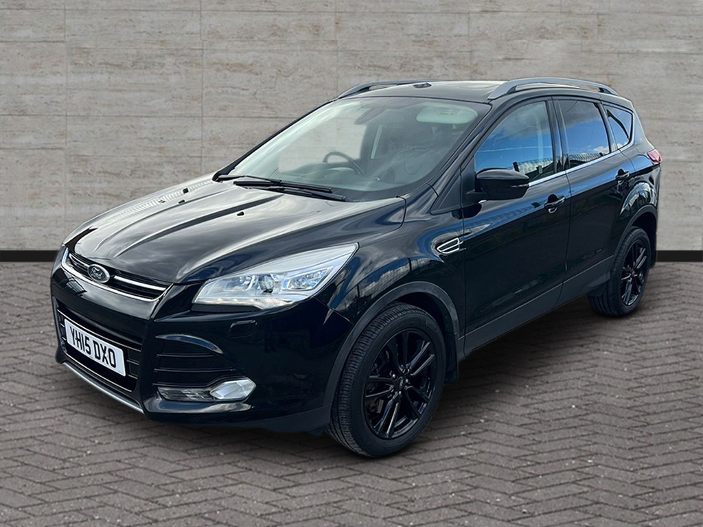 Ford Kuga Titanium X Sport 2.0 Tdci 4X4 180 Bhp Full Servi YH15DXO Black #2