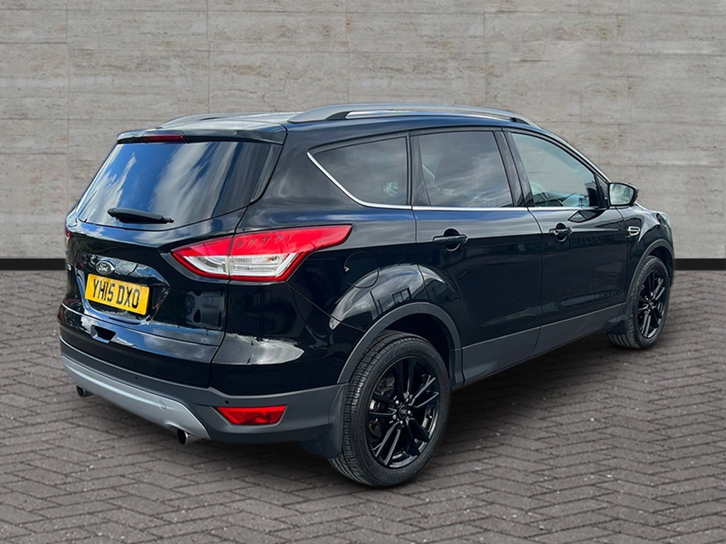 Ford Kuga Titanium X Sport 2.0 Tdci 4X4 180 Bhp Full Servi YH15DXO Black #4