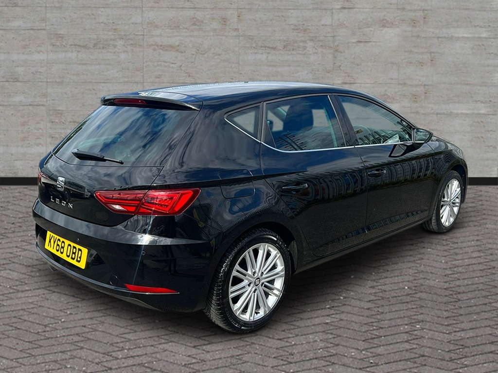 Seat Leon Xcellence 2.0 Tsi 190 Dsg Fsh KY68OBD Black #3