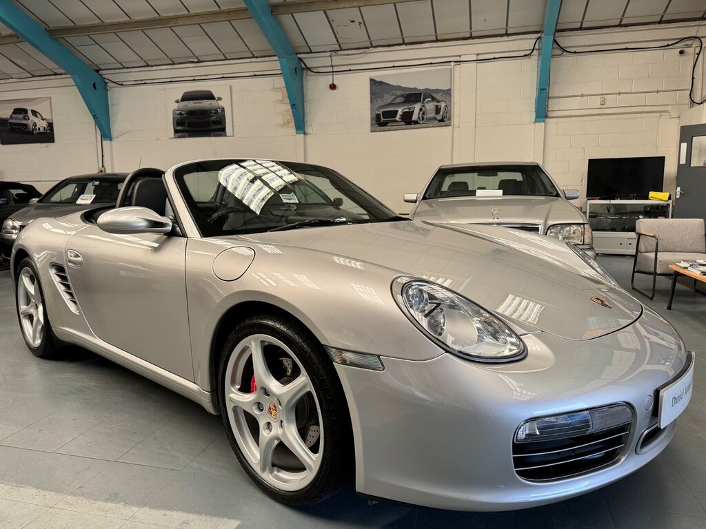 Porsche Boxster 3.4 987 S Convertible 254 Gkm, Silver