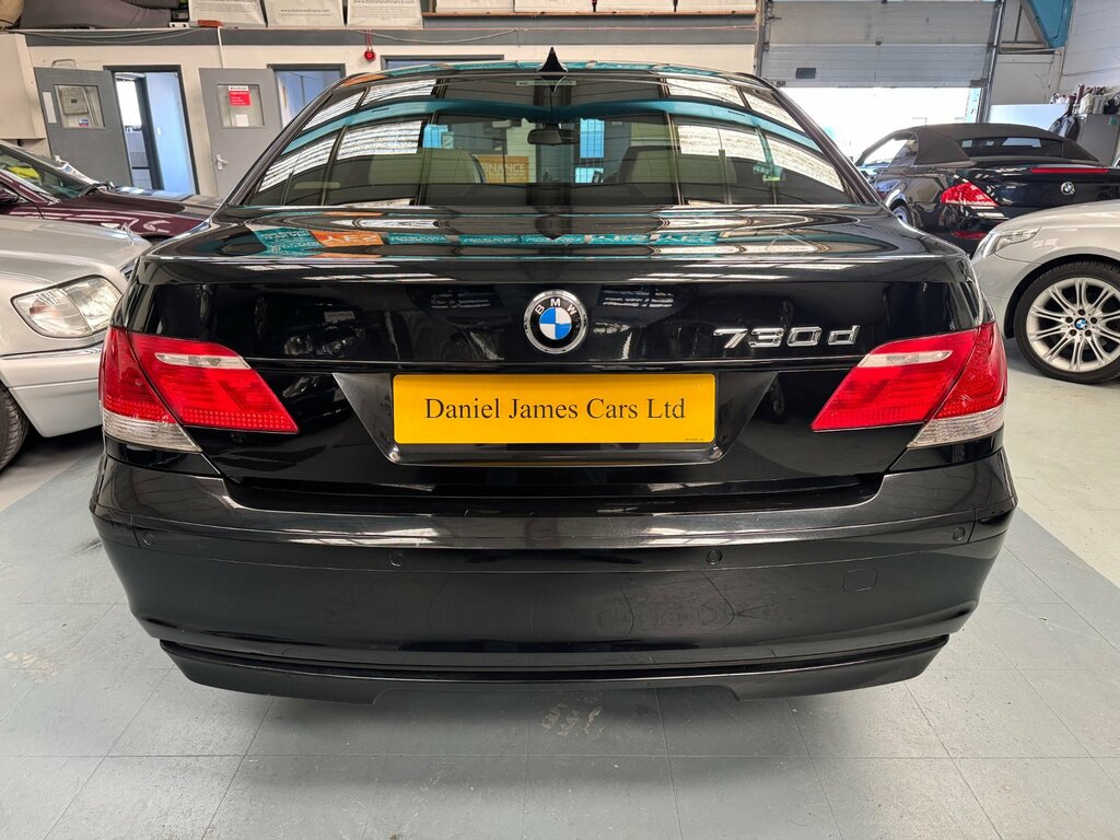BMW 7 Series 3.0 730D Sport Saloon Euro 4 231 Black #6