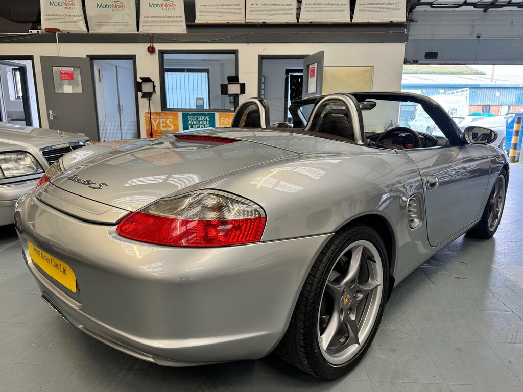 Porsche Boxster 3.2 986 S Anniversary Edition Convertible Petr Silver #4