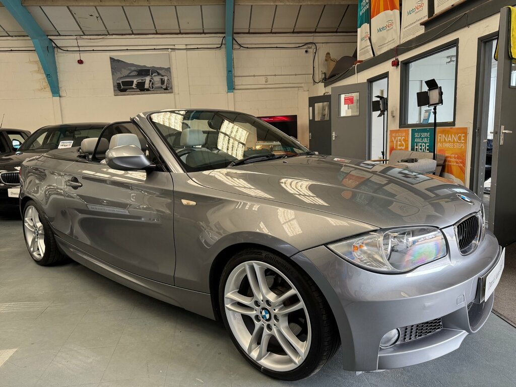 BMW 1 Series 3.0 125I M Sport Convertible Steptronic Grey