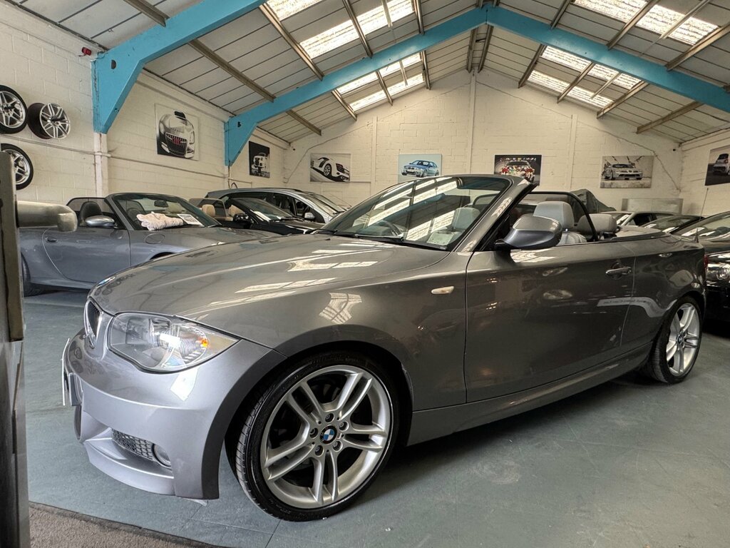 BMW 1 Series 3.0 125I M Sport Convertible Steptronic Grey #2