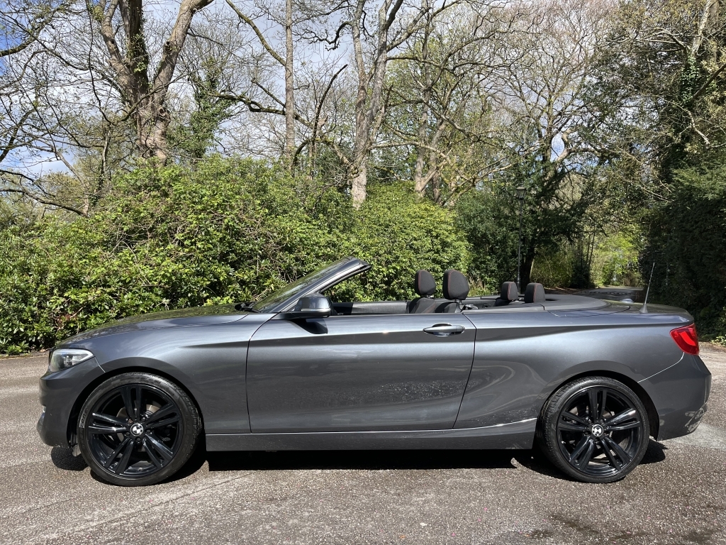 BMW 2 Series Convertible SA15GVV Grey #4