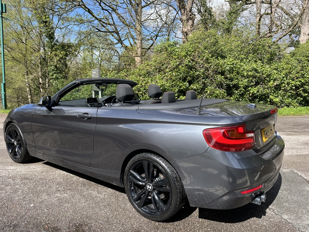 BMW 2 Series Convertible SA15GVV Grey #3