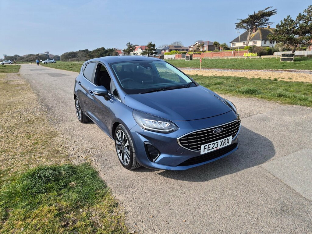 Ford Fiesta Titanium X Mhev Mild Hybrid Pe FE23XRX Blue #5