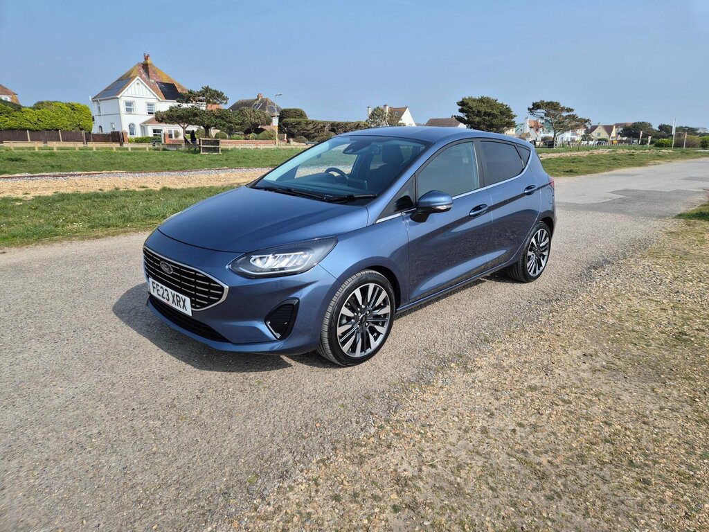 Ford Fiesta Titanium X Mhev Mild Hybrid Pe FE23XRX Blue #3