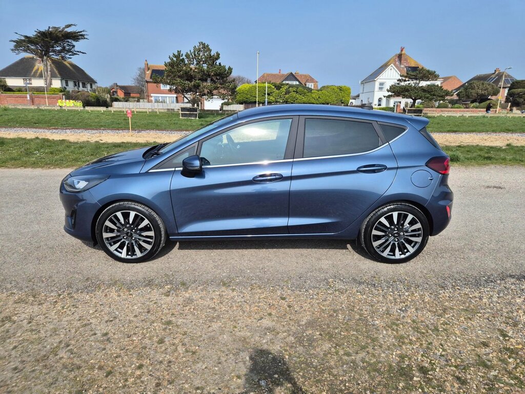 Ford Fiesta Titanium X Mhev Mild Hybrid Pe Blue