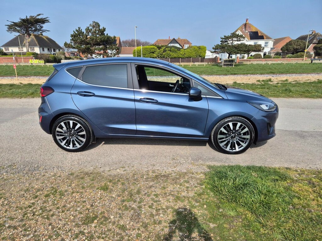 Ford Fiesta Titanium X Mhev Mild Hybrid Pe FE23XRX Blue #2