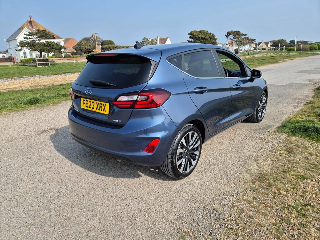 Ford Fiesta Titanium X Mhev Mild Hybrid Pe FE23XRX Blue #6