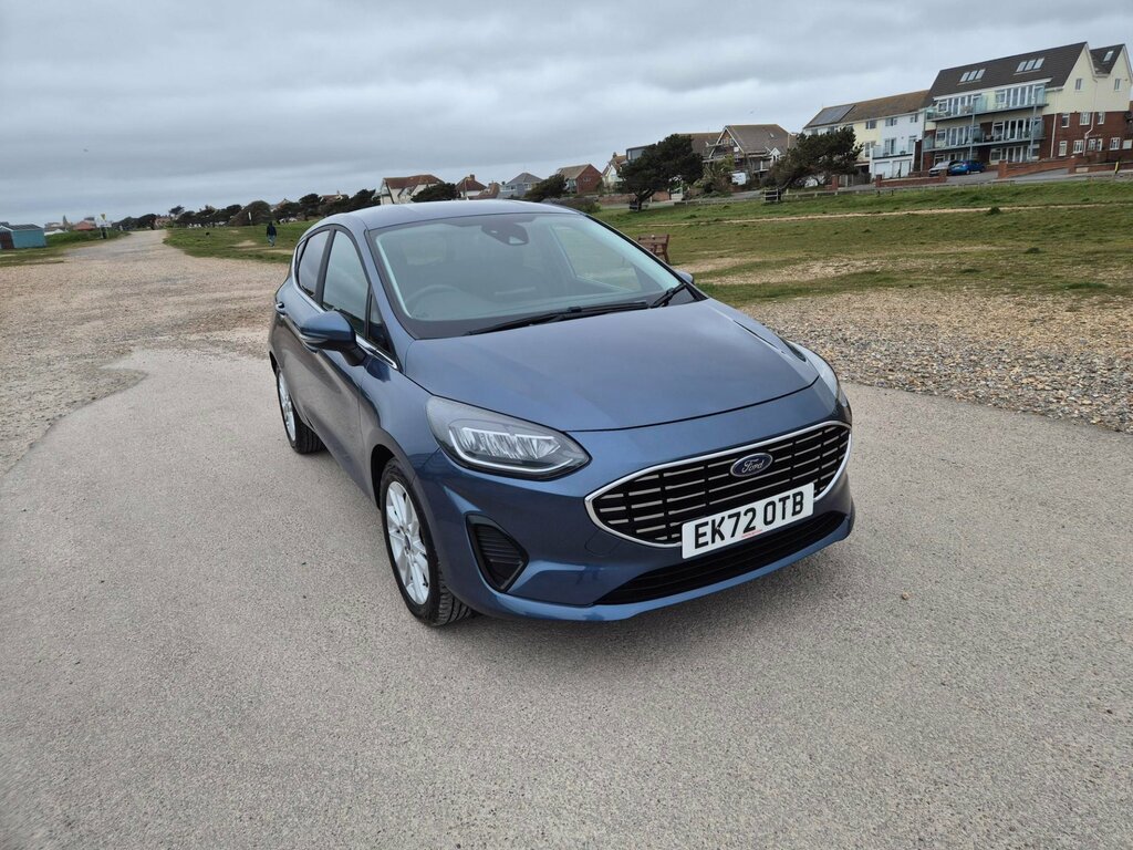Ford Fiesta Titanium Mhev Mild Hybrid 125 Ps EK72OTB Blue #5
