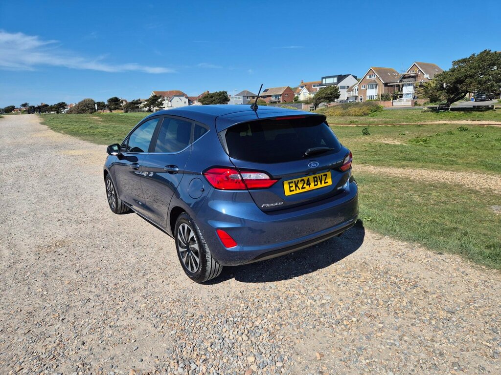 Ford Fiesta Titanium Mhev Mild Hybrid 5Dr. 125 Ps Blue #4