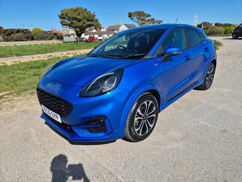 Ford Puma St-line Mhev Mild Hybrid 5-Door HK20SYP Blue #4