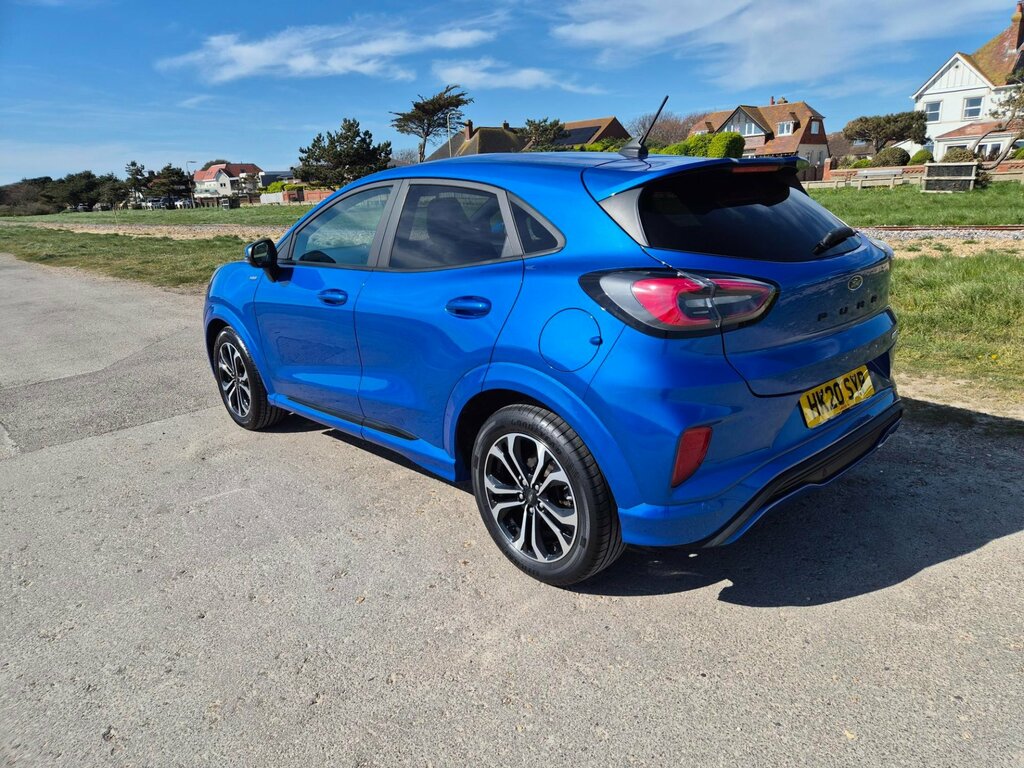 Ford Puma St-line Mhev Mild Hybrid 5-Door HK20SYP Blue #3