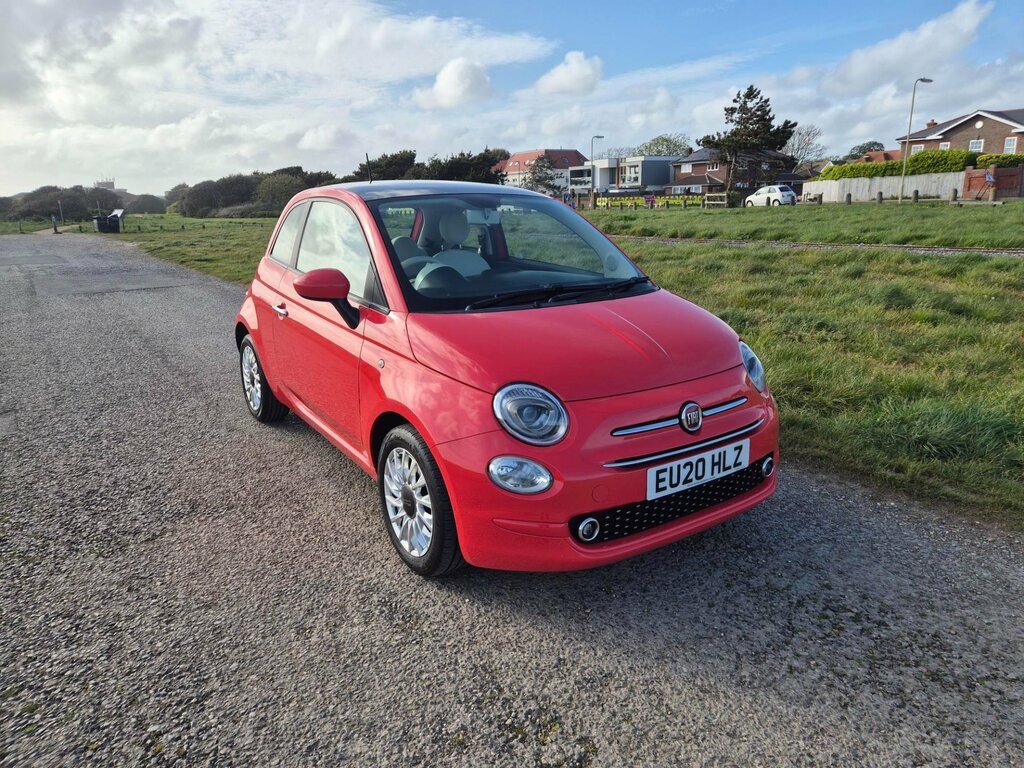 Fiat 500 Lounge Mhev Mild Hybrid Hatchback EU20HLZ Pink #2