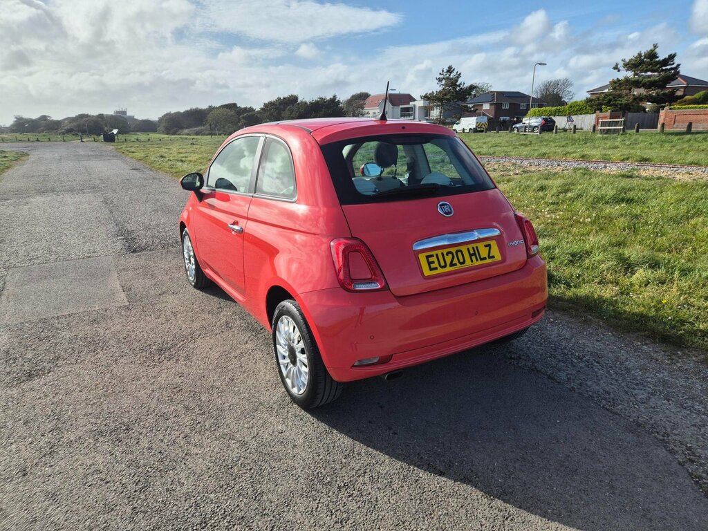 Fiat 500 Lounge Mhev Mild Hybrid Hatchback EU20HLZ Pink #4