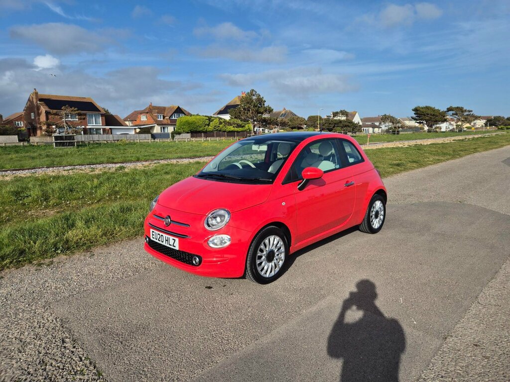 Fiat 500 Lounge Mhev Mild Hybrid Hatchback EU20HLZ Pink #3