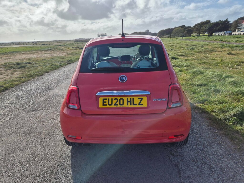 Fiat 500 Lounge Mhev Mild Hybrid Hatchback EU20HLZ Pink #5