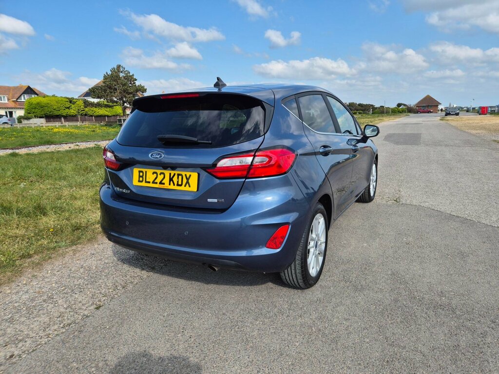 Ford Fiesta Titanium Automatic 5dr Petrol BL22KDX Blue #6