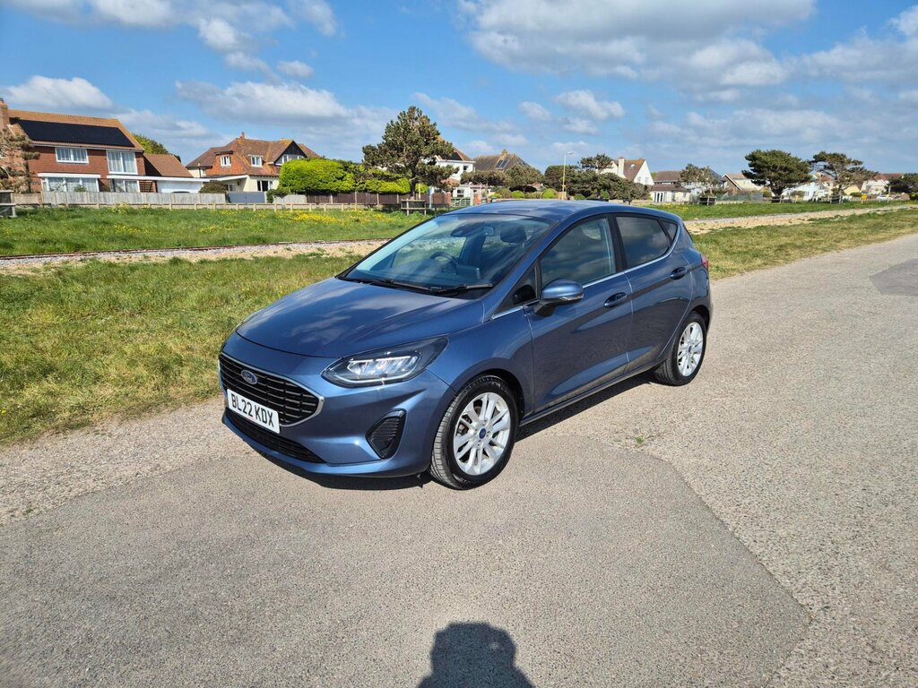 Ford Fiesta Titanium Automatic 5dr Petrol BL22KDX Blue #5