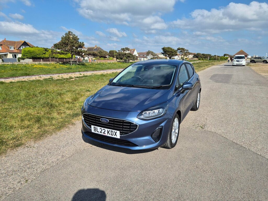 Ford Fiesta Titanium Automatic 5dr Petrol BL22KDX Blue #2