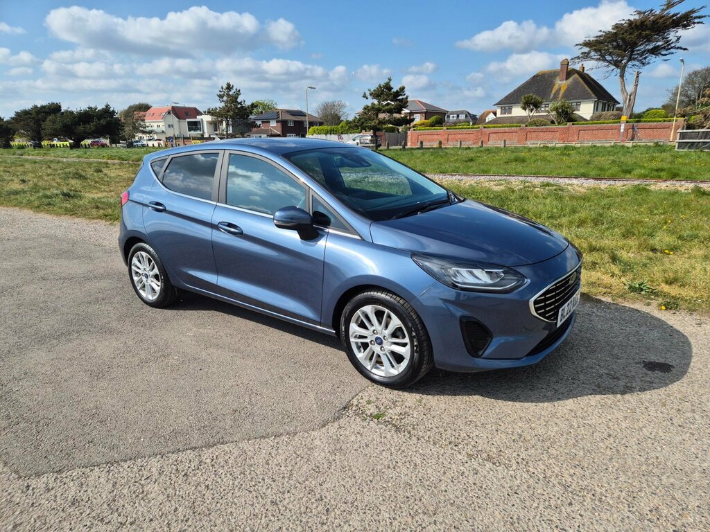 Ford Fiesta Titanium Automatic 5dr Petrol BL22KDX Blue #3