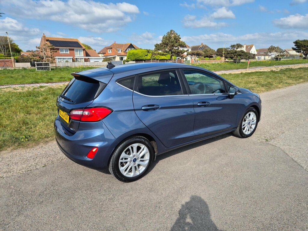 Ford Fiesta Titanium Automatic 5dr Petrol BL22KDX Blue #4