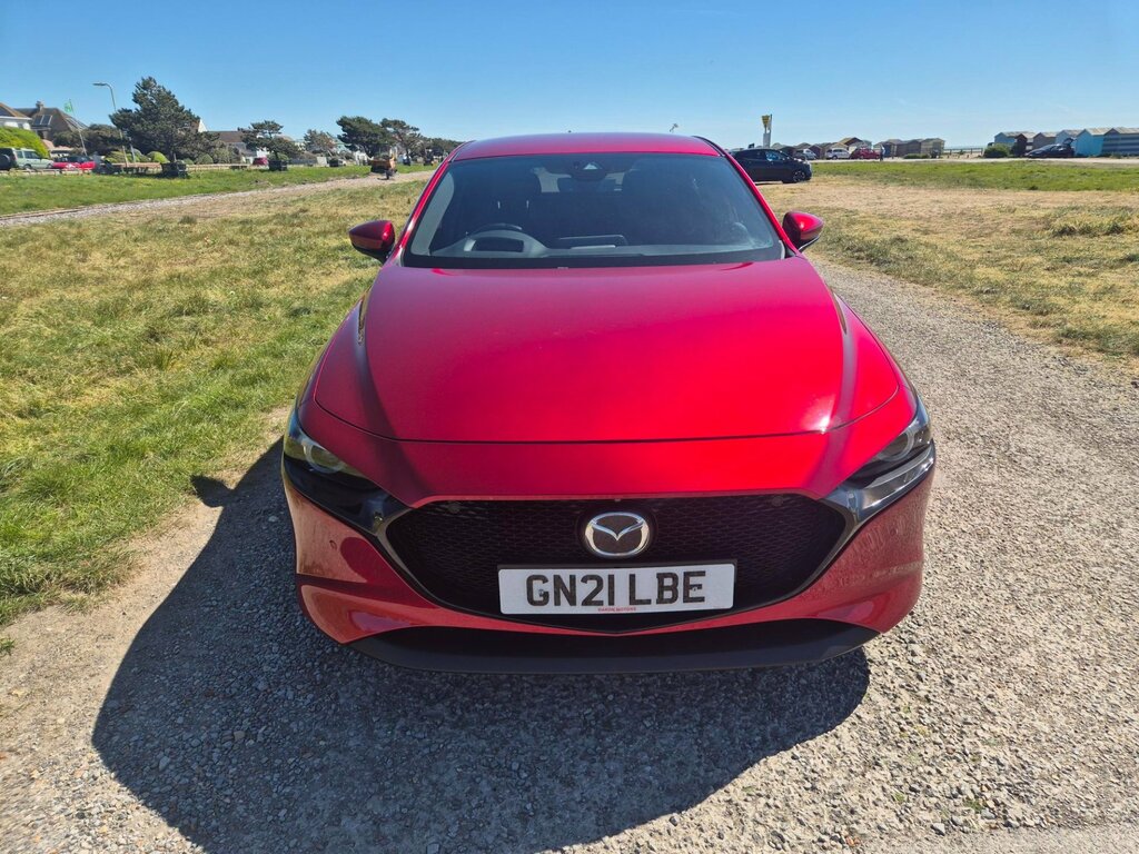 Mazda 3 2.0 Gt-sport Tech Mhev Mild Hybrid Pe GN21LBE Red #4