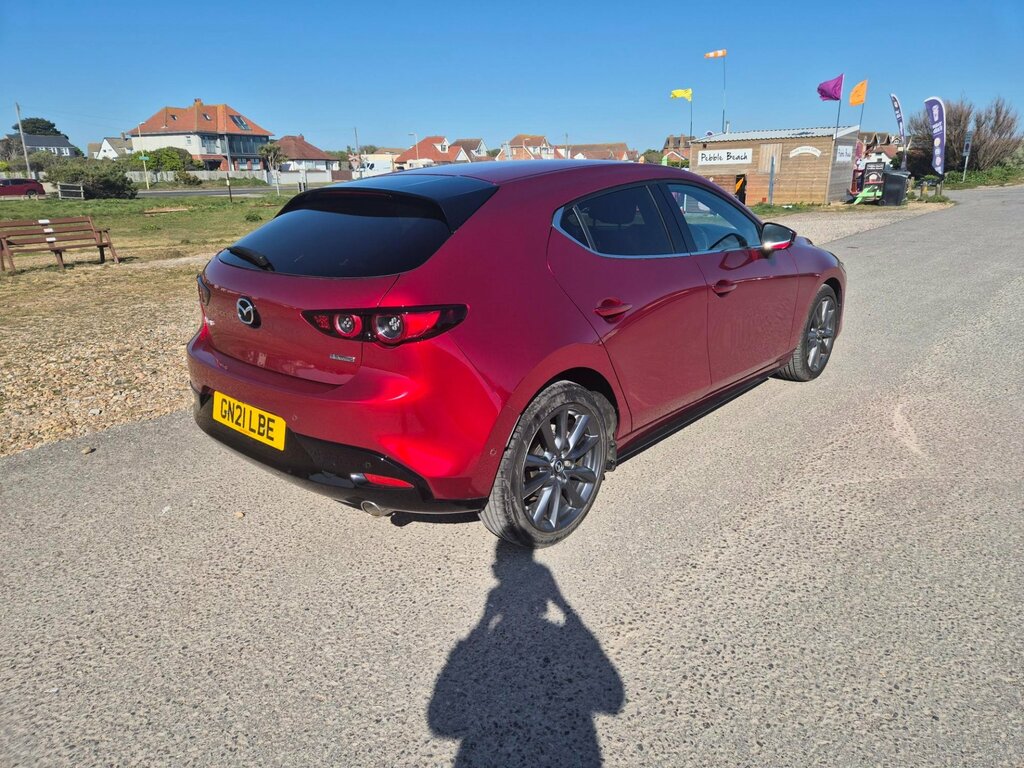 Mazda 3 2.0 Gt-sport Tech Mhev Mild Hybrid Pe GN21LBE Red #5