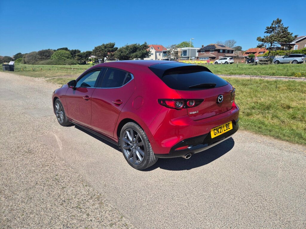 Mazda 3 2.0 Gt-sport Tech Mhev Mild Hybrid Pe GN21LBE Red #6