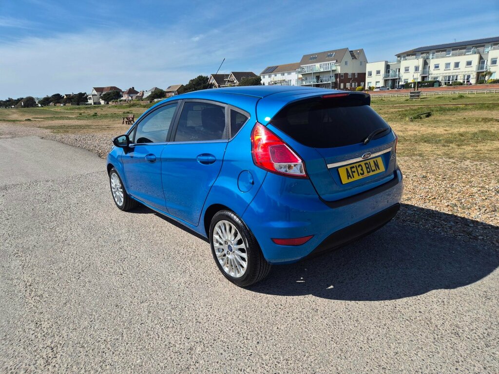 Ford Fiesta Titanium Automatic 5dr Petrol AF13BLN Blue #2