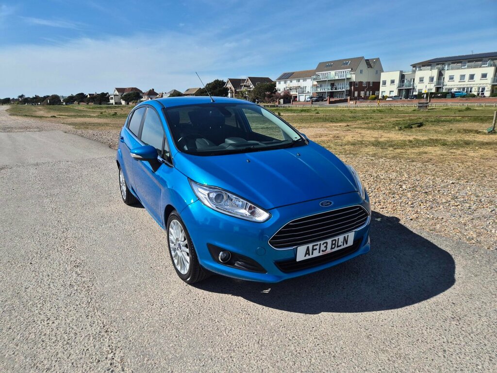 Ford Fiesta Titanium Automatic 5dr Petrol AF13BLN Blue #3