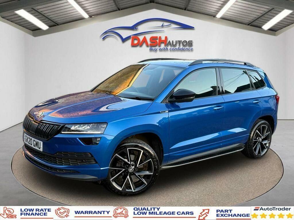 Skoda Karoq 2.0 Tsi Sportline Dsg 4Wd Euro 6 Ss 20202 Blue #4