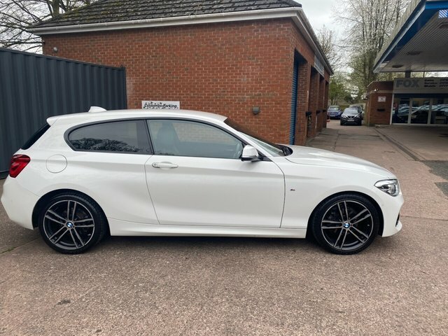 BMW 1 Series 2019 1.5 116D M Sport Hatchback LP68XGC White #2