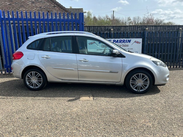 Renault Clio Estate 1.6 Vvt Dynamique Tomtom 201262 Silver #3