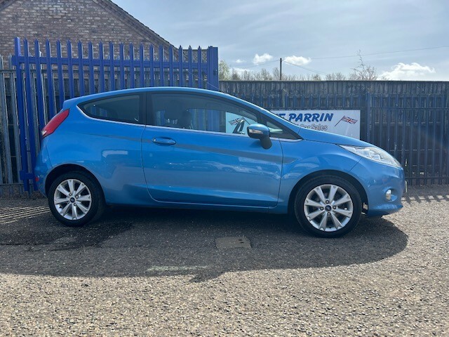 Ford Fiesta Hatchback 1.3 Zetec 201111 AK11OEW Blue #3