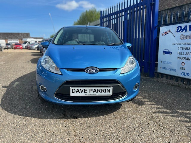 Ford Fiesta Hatchback 1.3 Zetec 201111 AK11OEW Blue #2