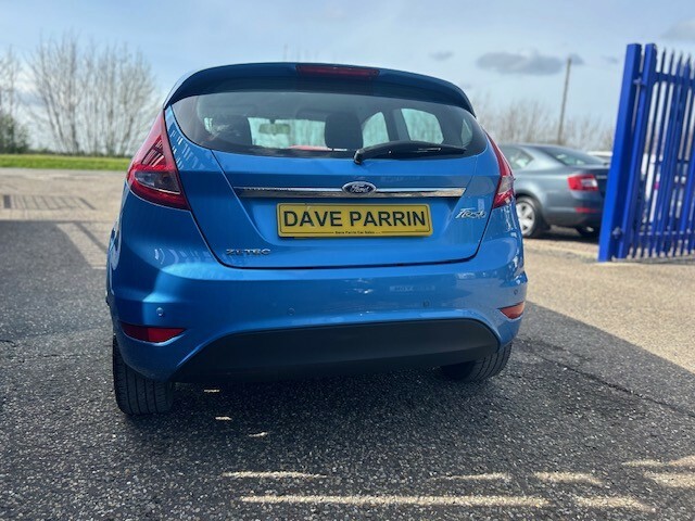 Ford Fiesta Hatchback 1.3 Zetec 201111 AK11OEW Blue #4