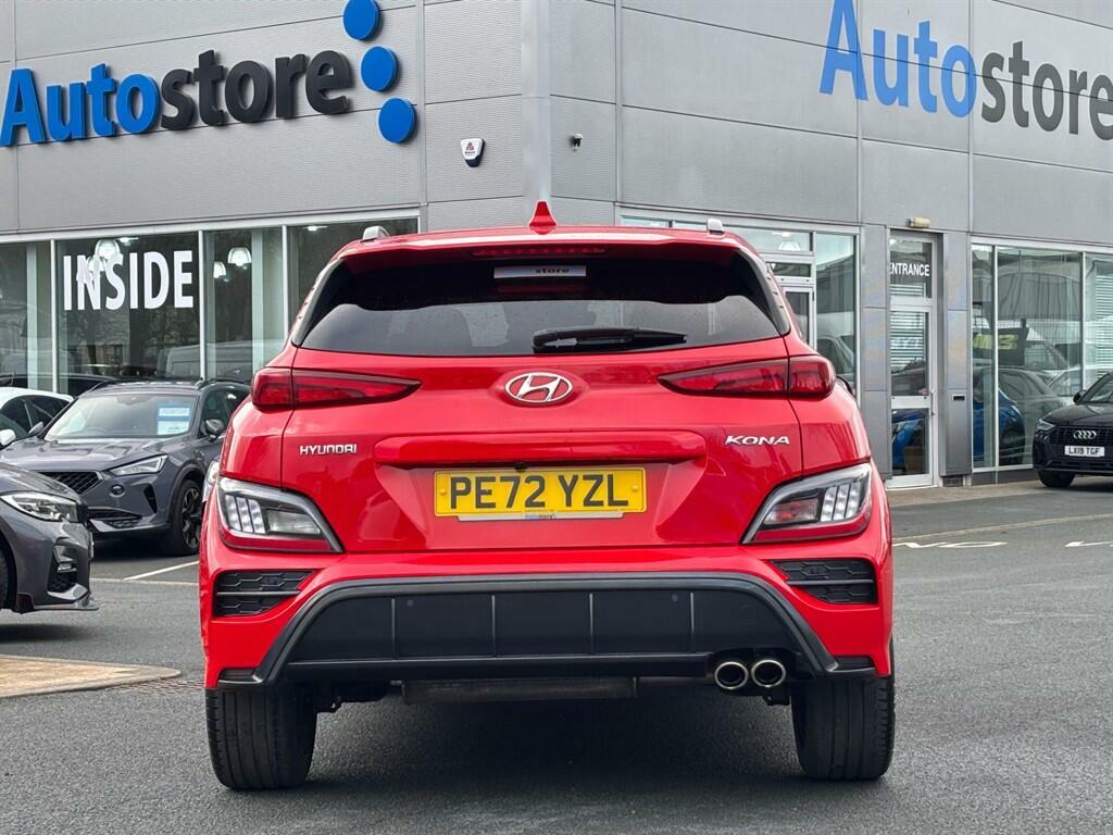 Hyundai Kona 1.0 T-gdi Mhev N Line Euro 6 Ss PE72YZL Red #6