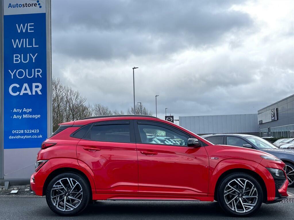 Hyundai Kona 1.0 T-gdi Mhev N Line Euro 6 Ss PE72YZL Red #4