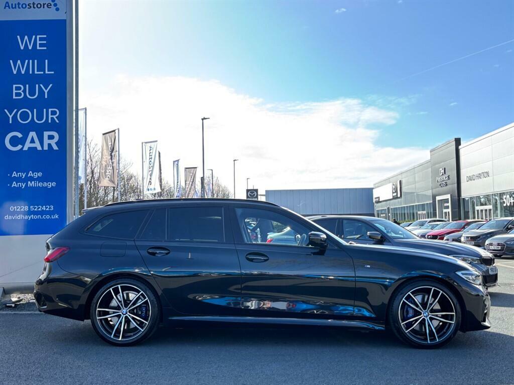 BMW 3 Series 2.0 320D Mht M Sport Touring Euro 6 Ss NL70DZO Black #4