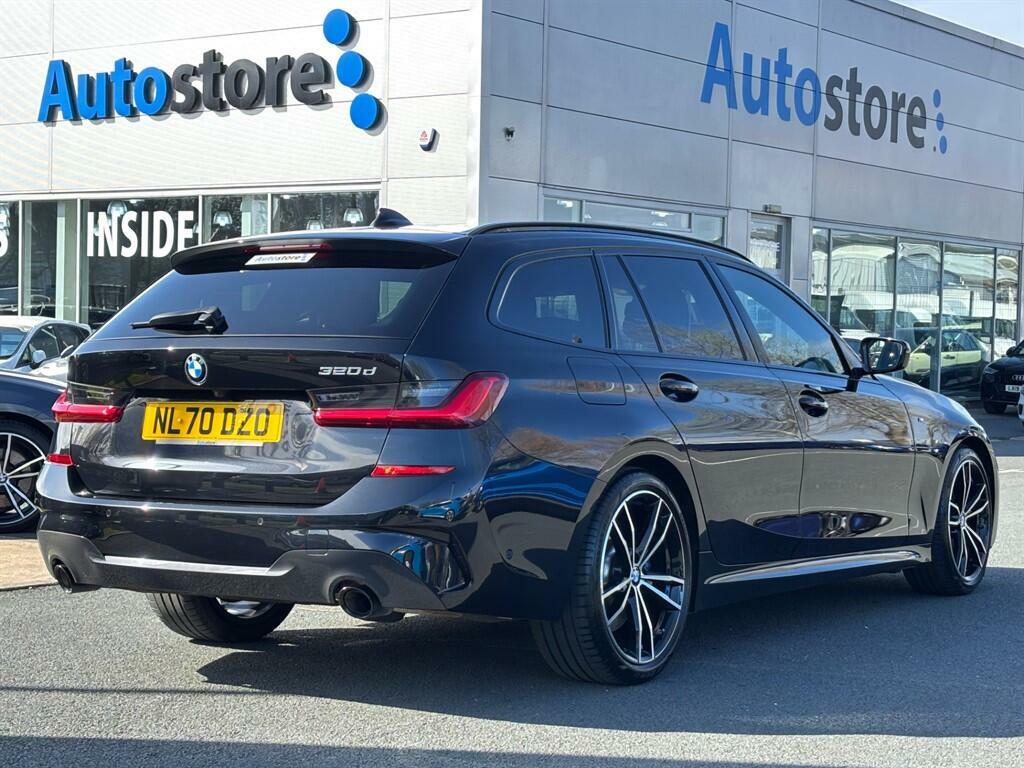 BMW 3 Series 2.0 320D Mht M Sport Touring Euro 6 Ss NL70DZO Black #5